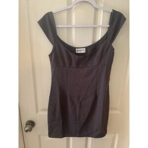 Princess Polly NWT Women’s Grey Silky Mini Dress. Size 4. B60